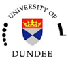 Logo of the University of Dundee.